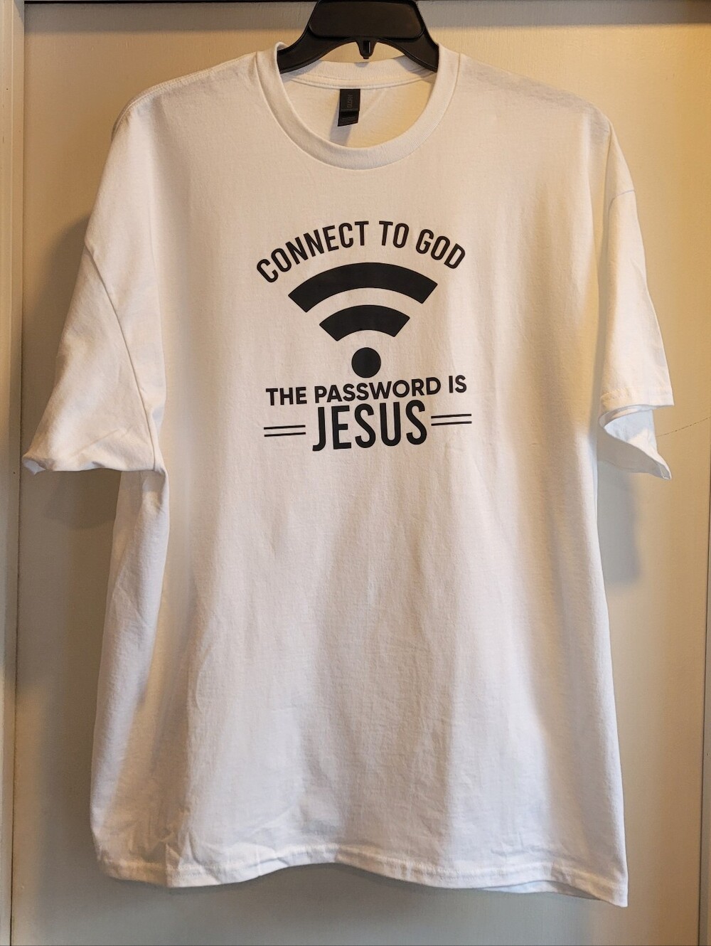 Graphic T Shirt - Connect to God Unisex XXL